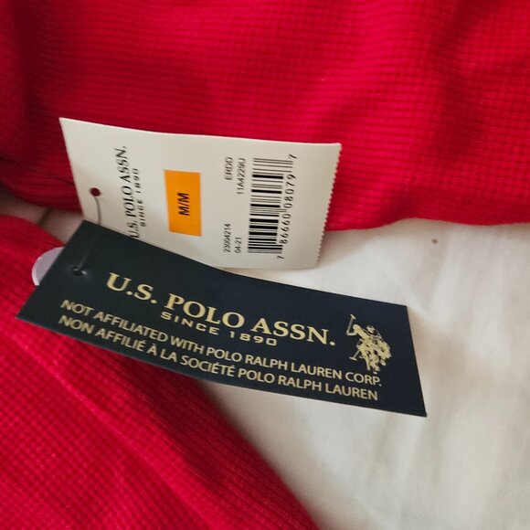 US Polo Assn. red sweater for men - Picture 5 of 9